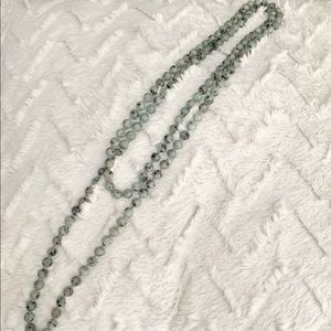 Beaded layer necklace